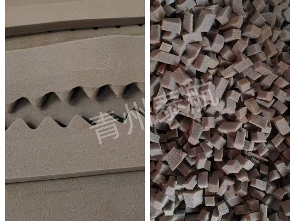 海綿切粒效果對(duì)比